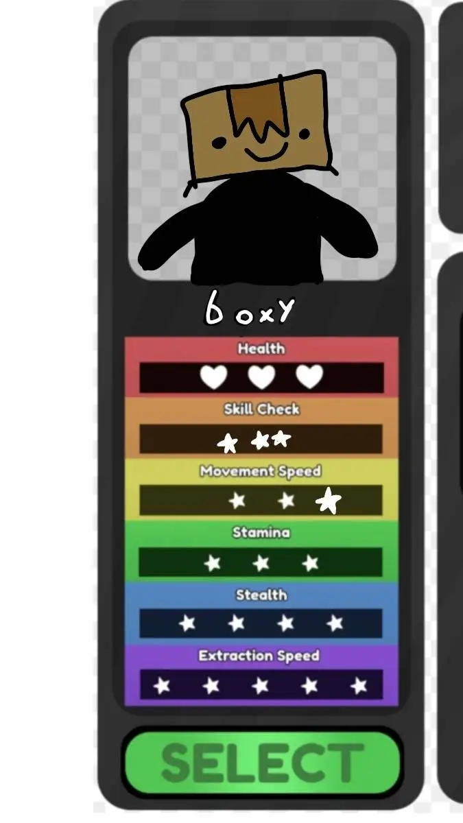 ai character: my dw oc (Boxy) background