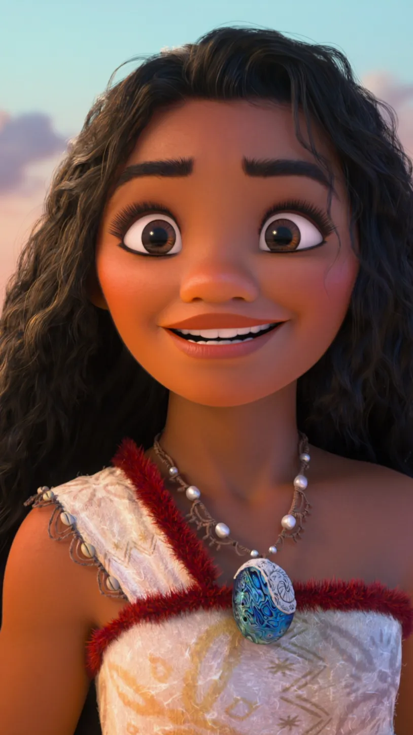 ai character: Moana background