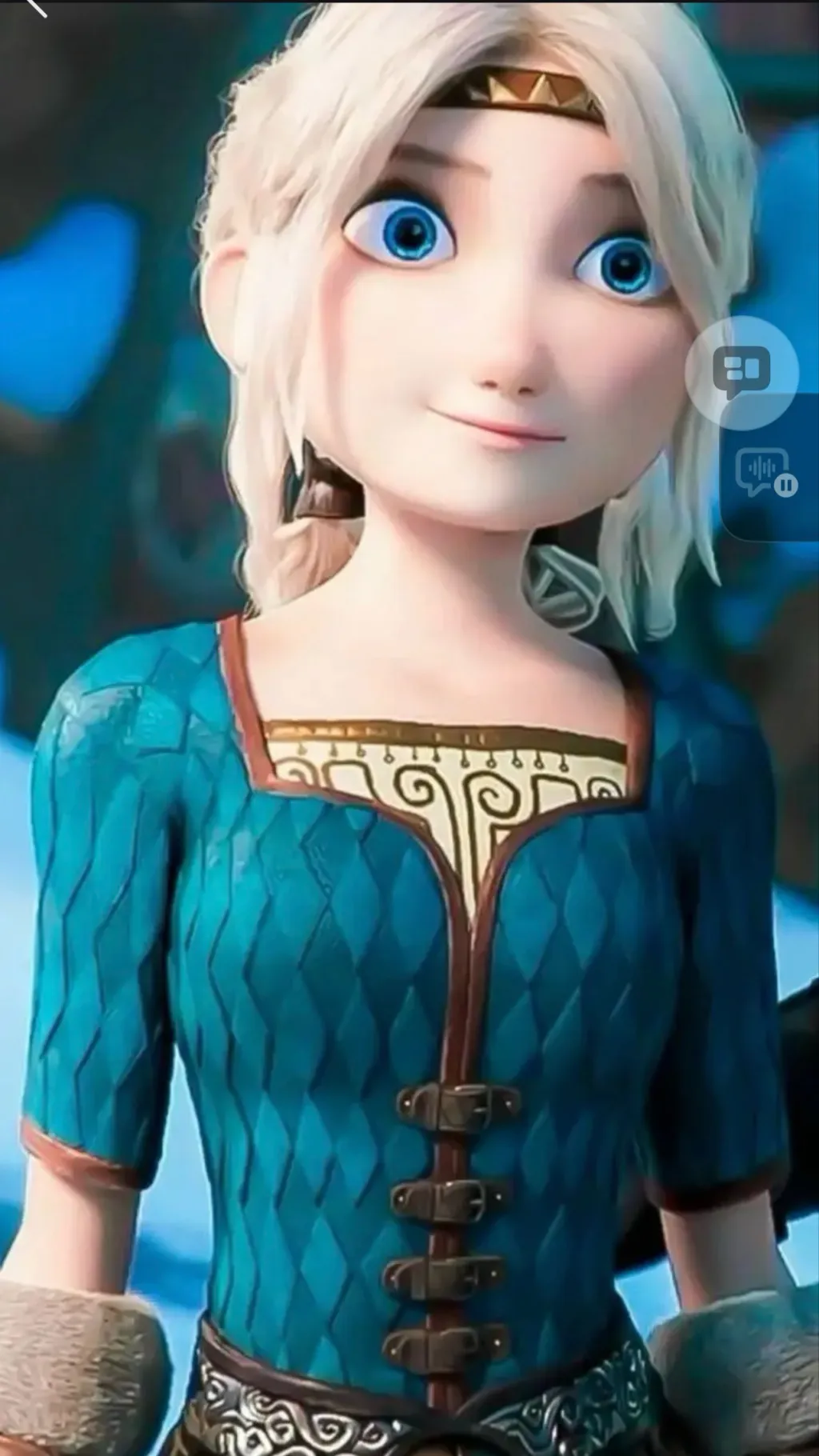 ai character: Astrid Hofferson background