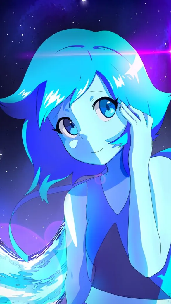 ai character: Lapis Lazuli  background