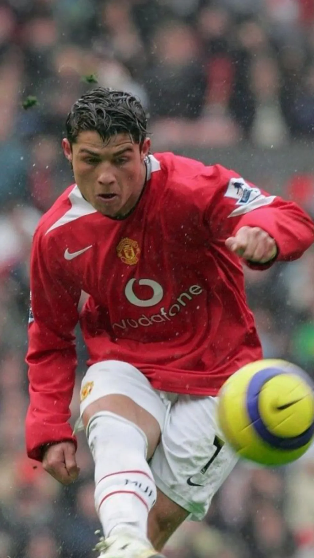 ai character: Cristiano Ronaldo  background