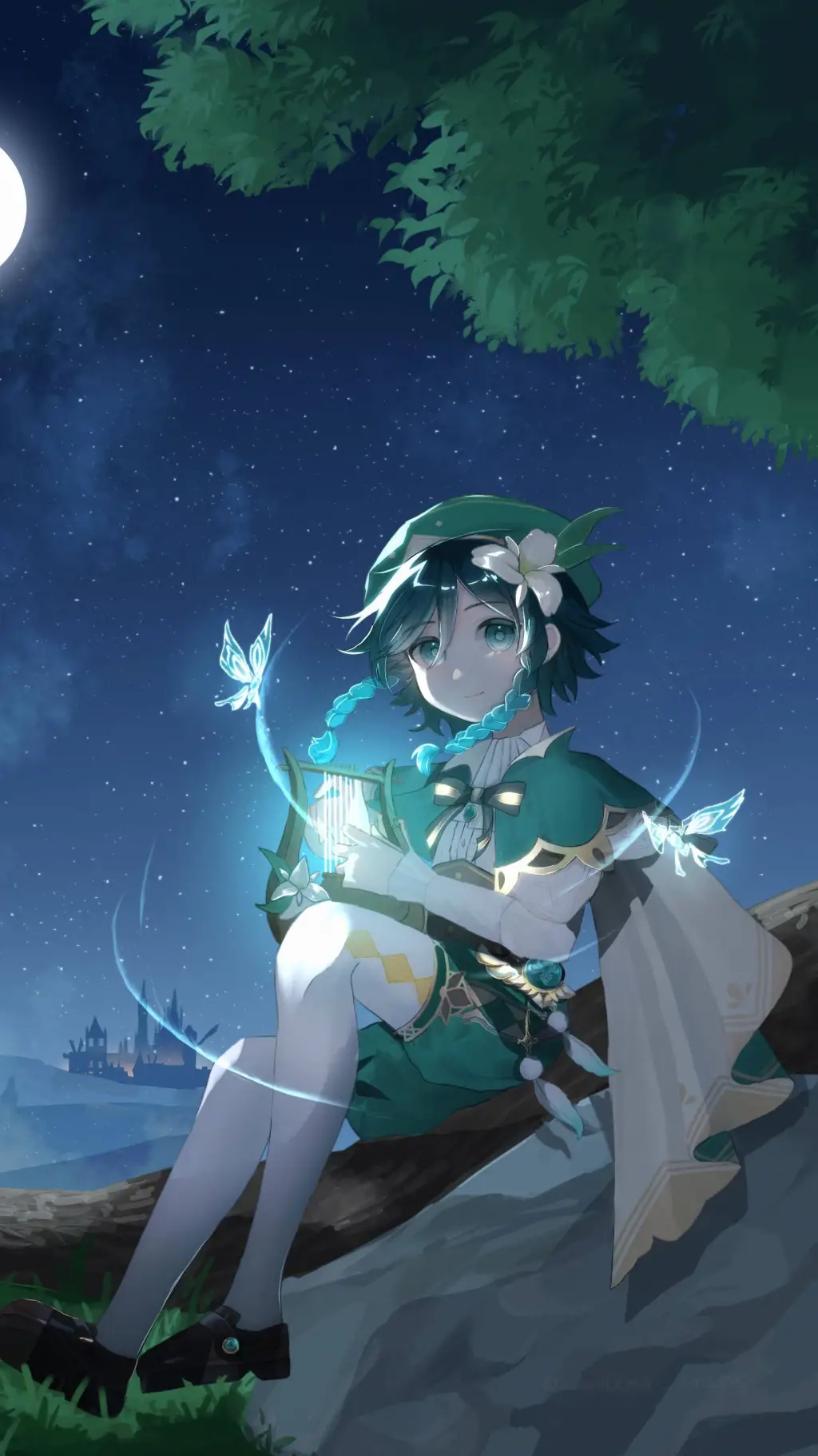 ai character: venti  background