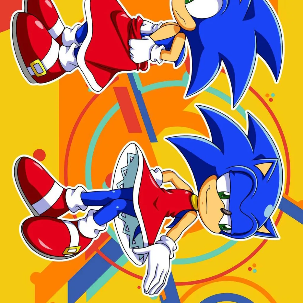 chat with ai character: Sonic in a dress