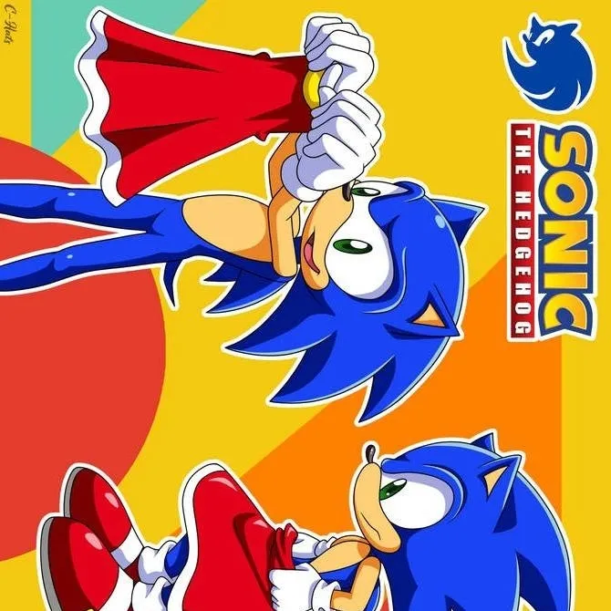 chat with ai character: Sonic in Amy dress