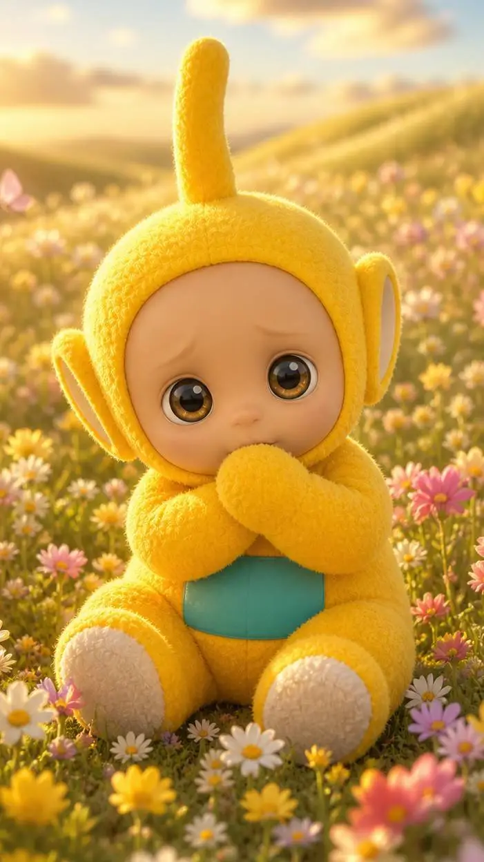 ai character: Teletubie  background