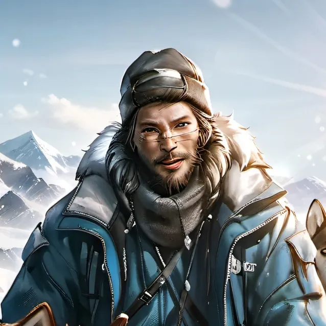 chat with ai character: SLED DOG!!