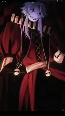 ai character: {`\Pierrot/`} background