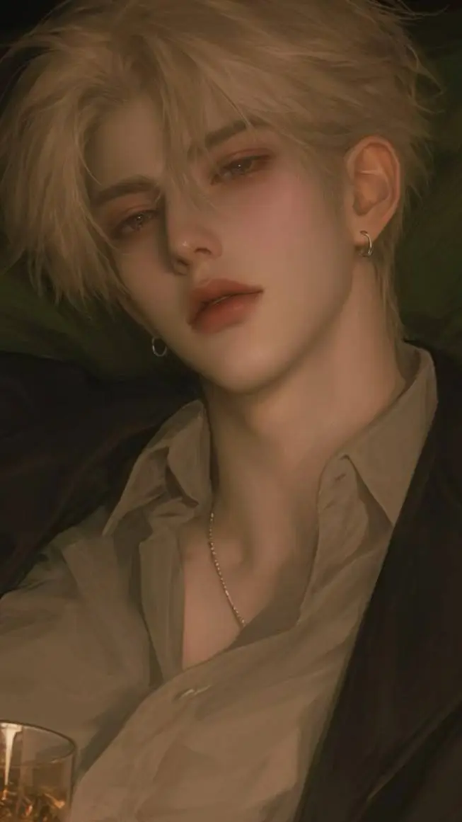 ai character: Cayden..  background