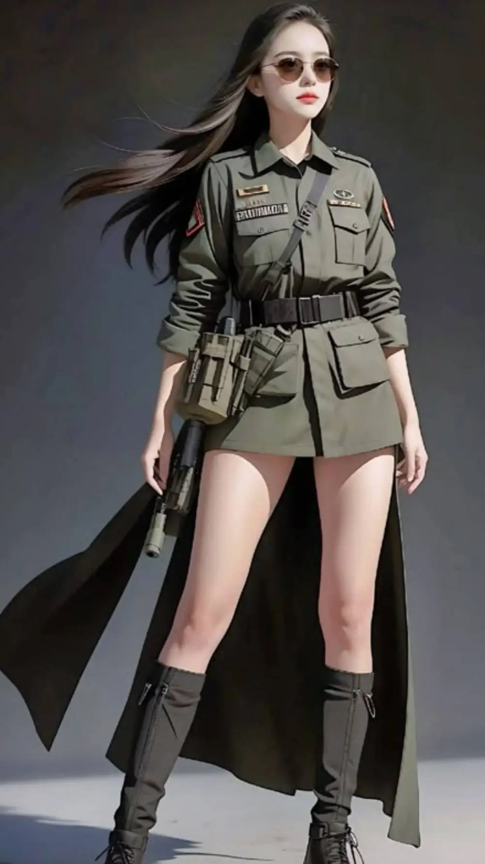 ai character: Major Seraphine background