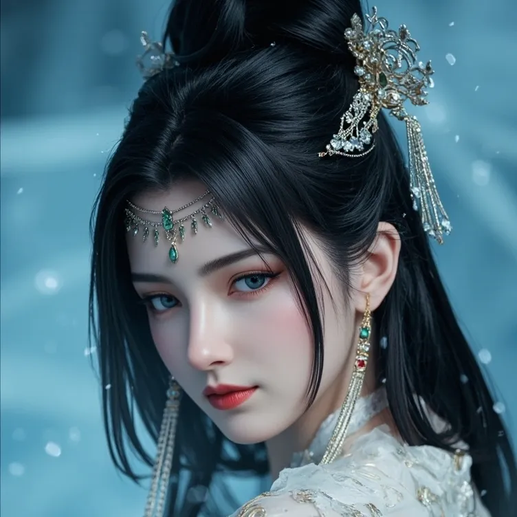 chat with ai character: Azure Empress