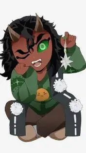 ai character: 🌿🍃Xmas Karaku🍃🌿 background