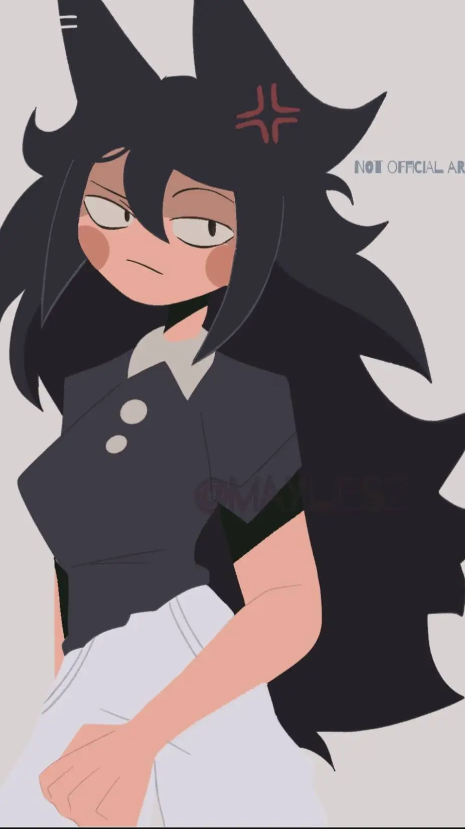 ai character: Miss circle  background