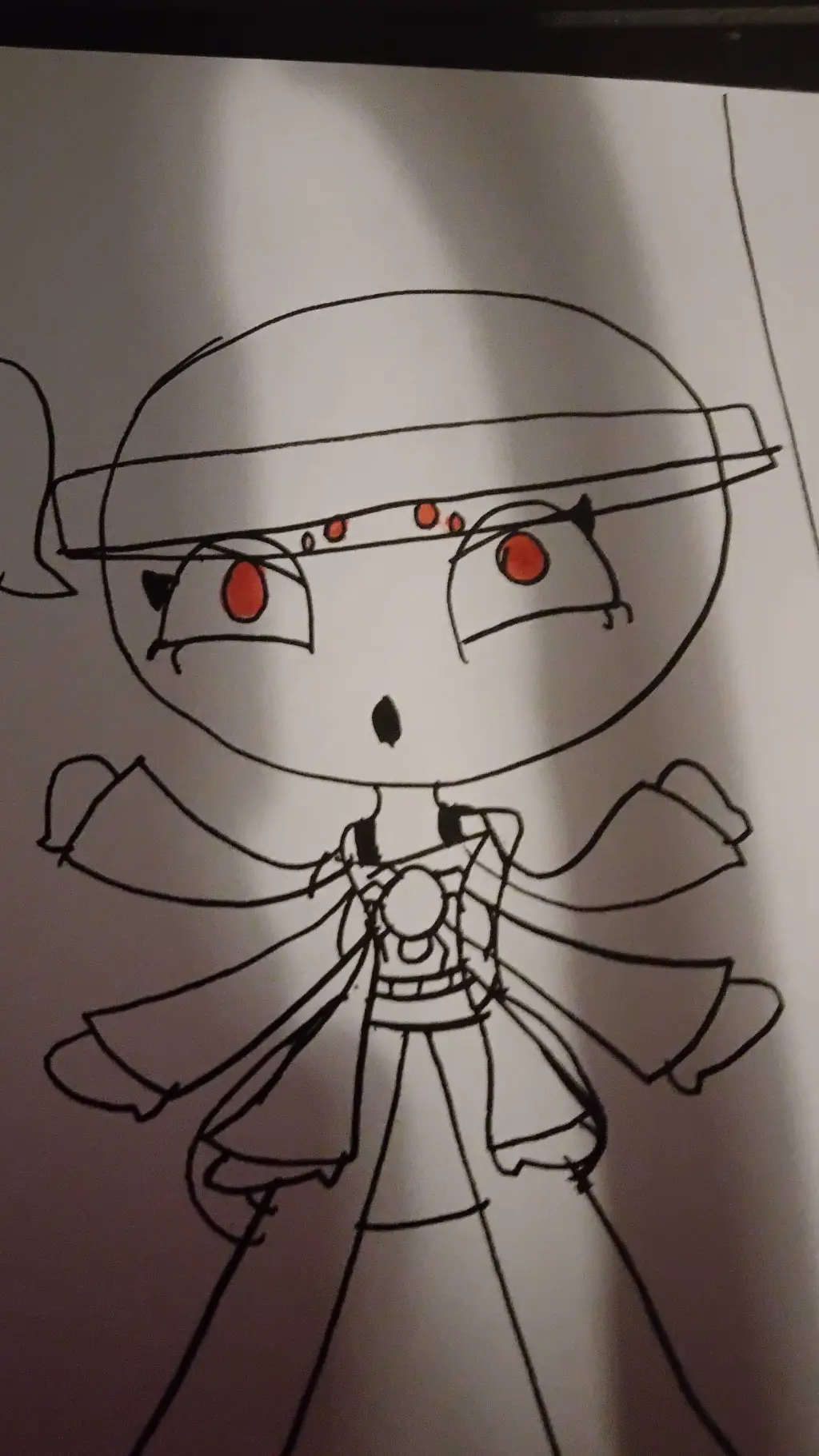 ai character: gigi...IS A SPIDER background