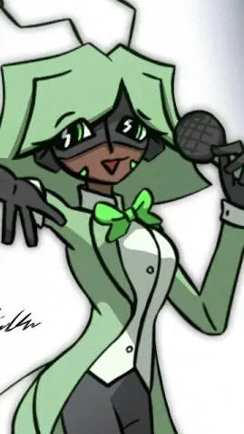 ai character: vee is WHAT background