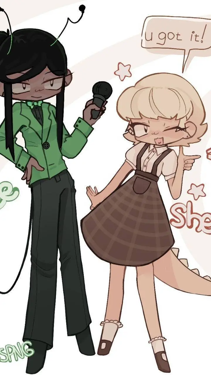 ai character: Vee is sick🤒 background