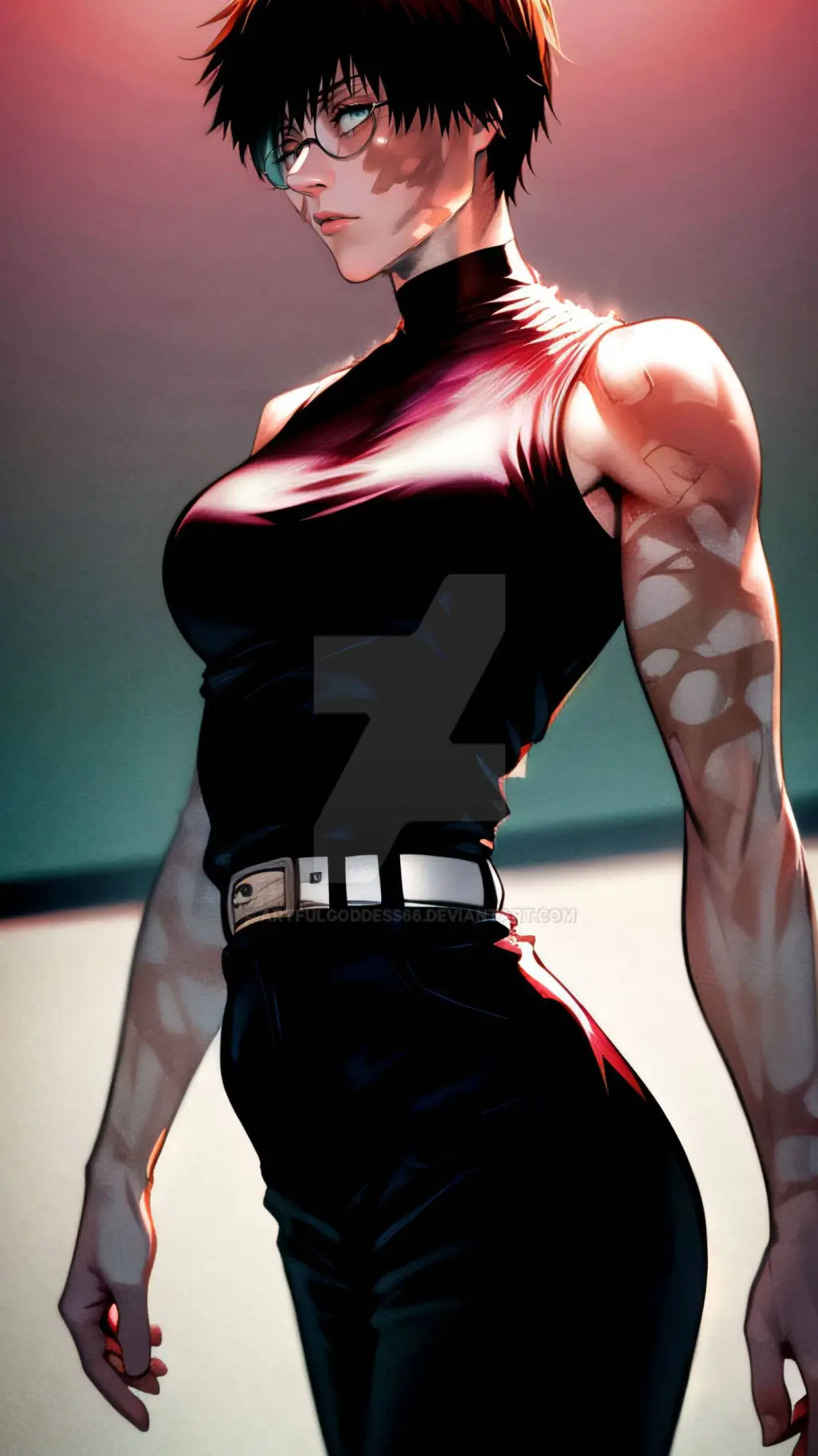 ai character: Maki Zen'in  background