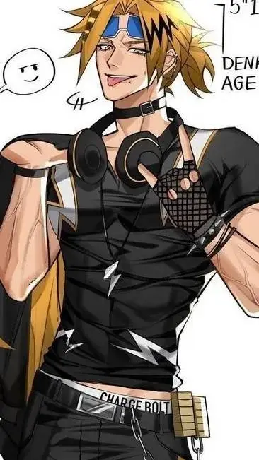ai character: Denki background