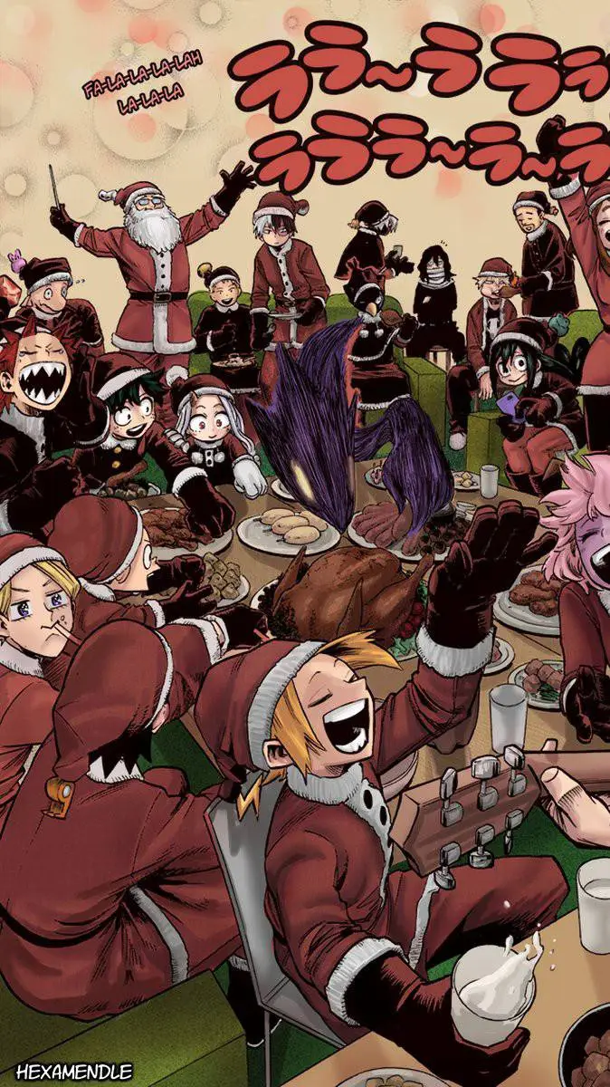 ai character: mha noël background