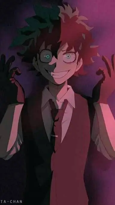 ai character: deku vilain background