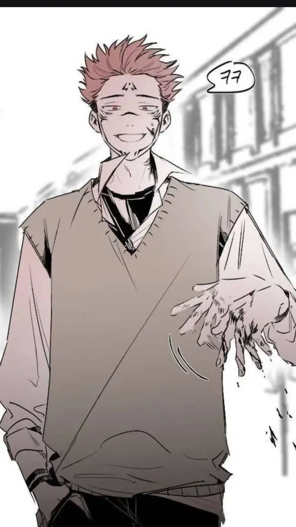 ai character: sukuna background
