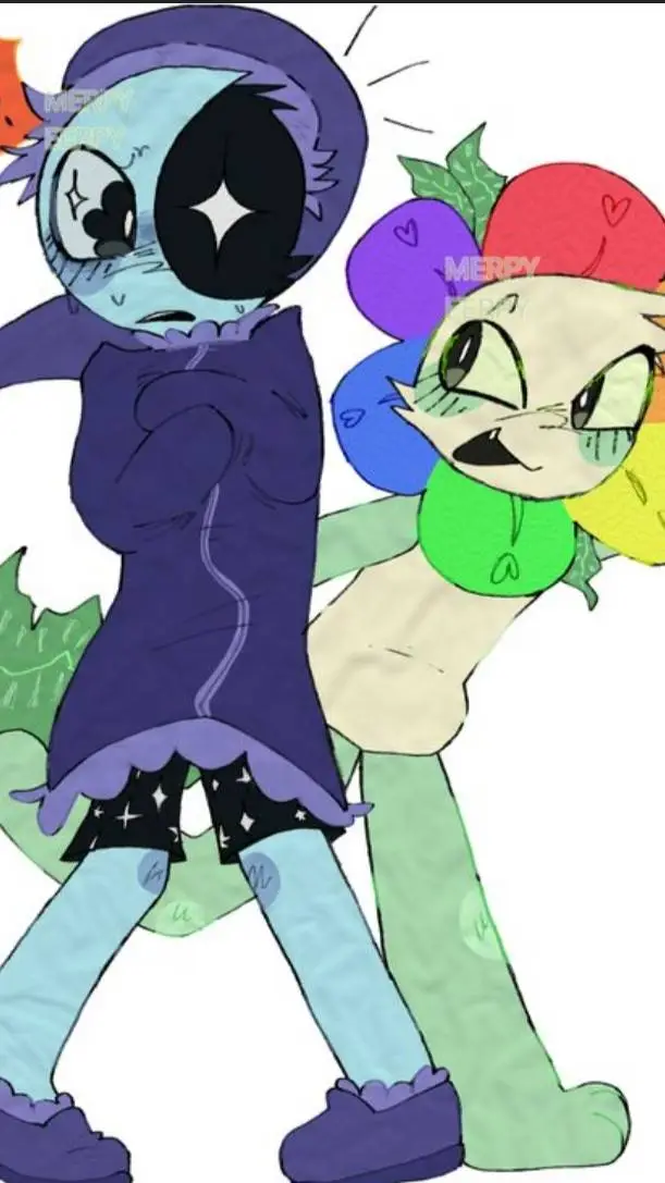 ai character: !~💐MOONFLOWER🌙~! background