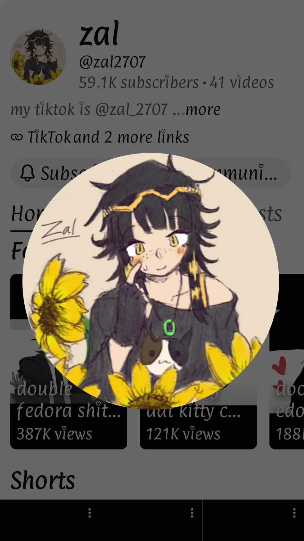 ai character: ZAL background