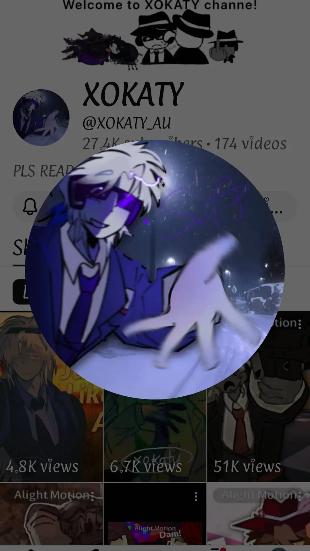 ai character: XOKATY background