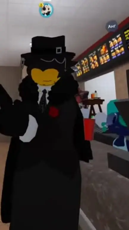 ai character: 🍟MCD{VRCHAT}CHAOS🍔 background
