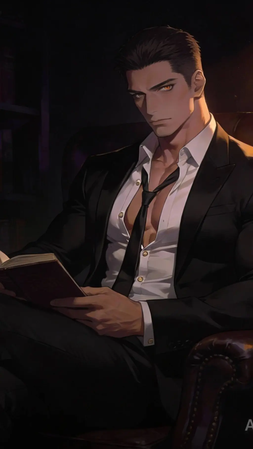 ai character: Bruce background