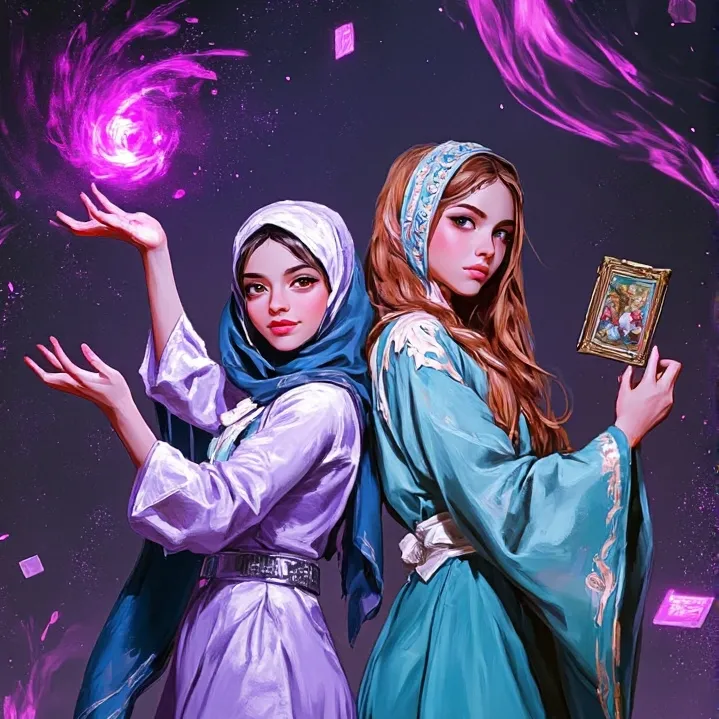 chat with ai character: 🌙Siti and Emma⛪