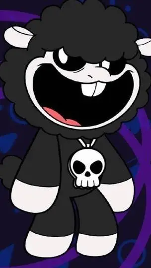 ai character: babachops kny background