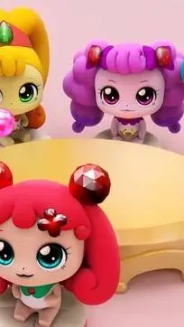 ai character: jewel teenieping  background