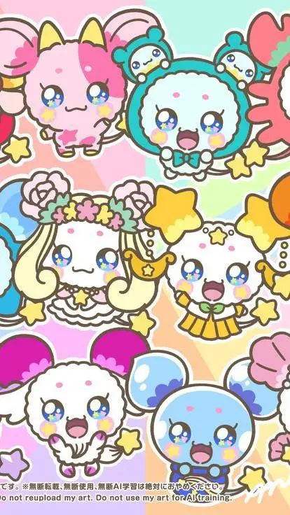 ai character: star zodiacs  background