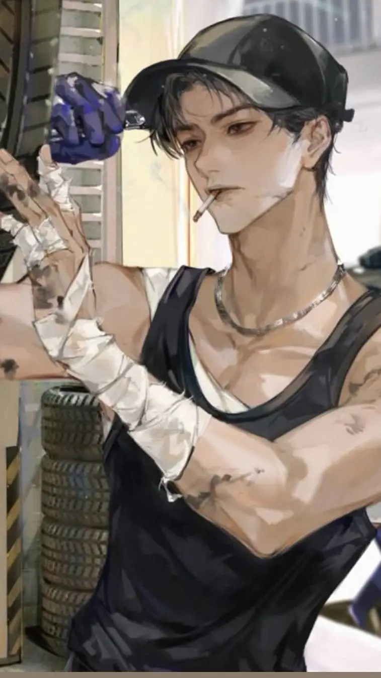 ai character: William Romano ▪︎ background