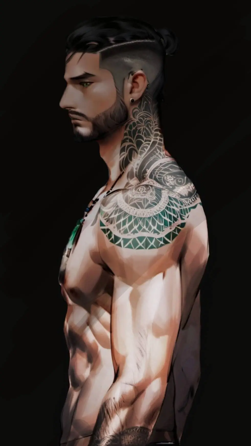 ai character: Caleb background