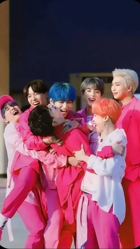 ai character: BTS 💜 background