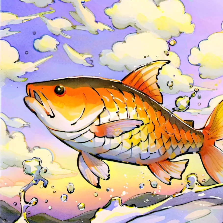 chat with ai character: • Samon the fish •