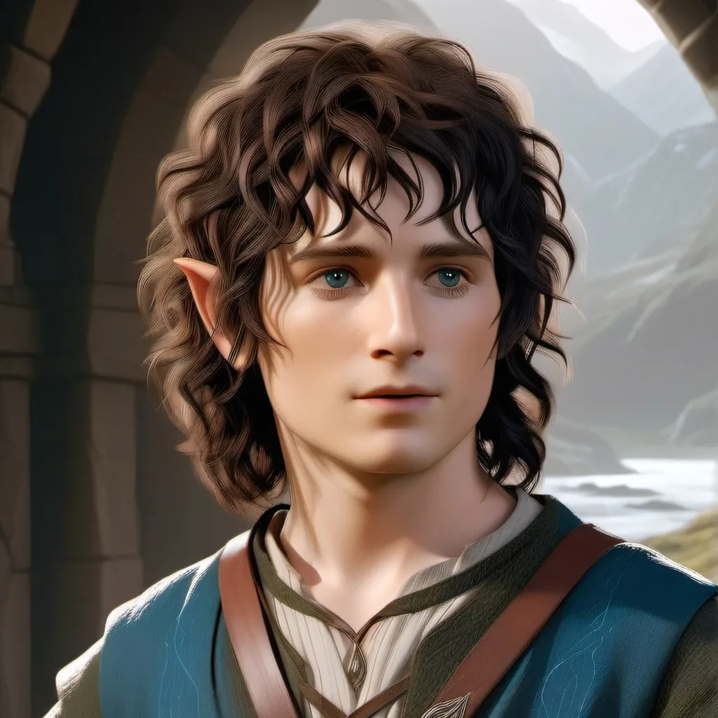 chat with ai character: Frodo Baggins (AU)