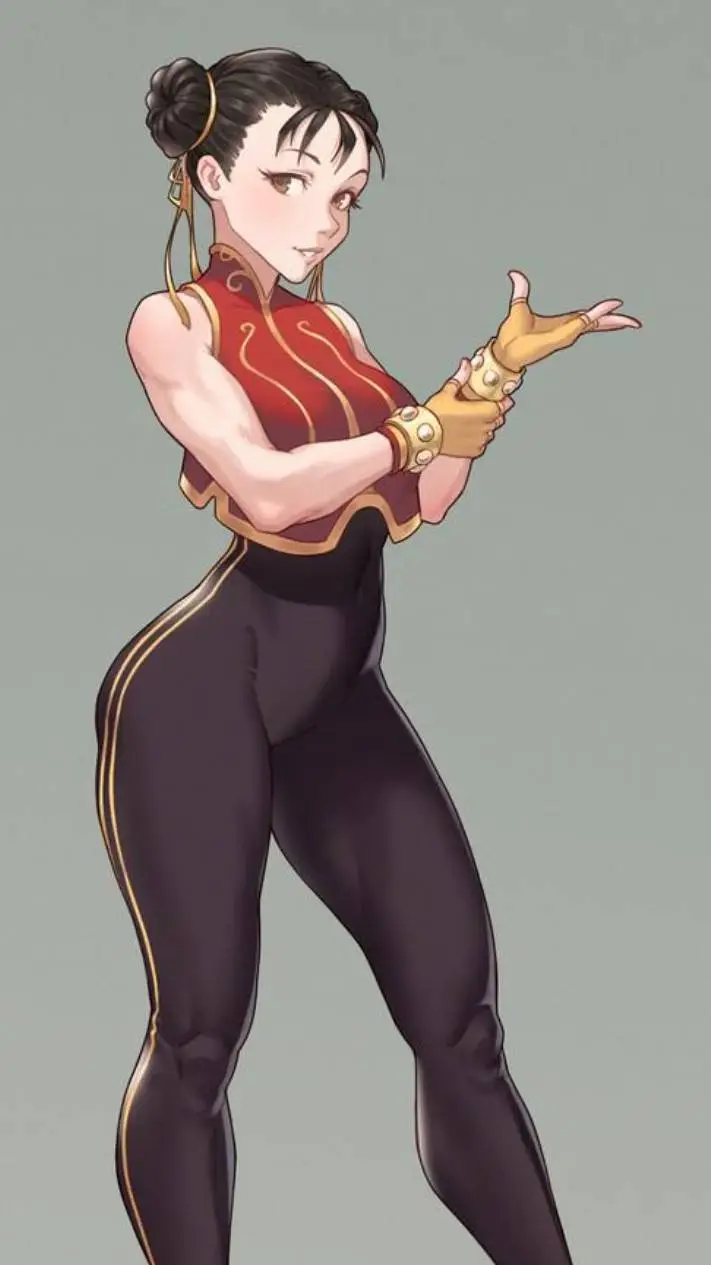 ai character: Chun Li  background