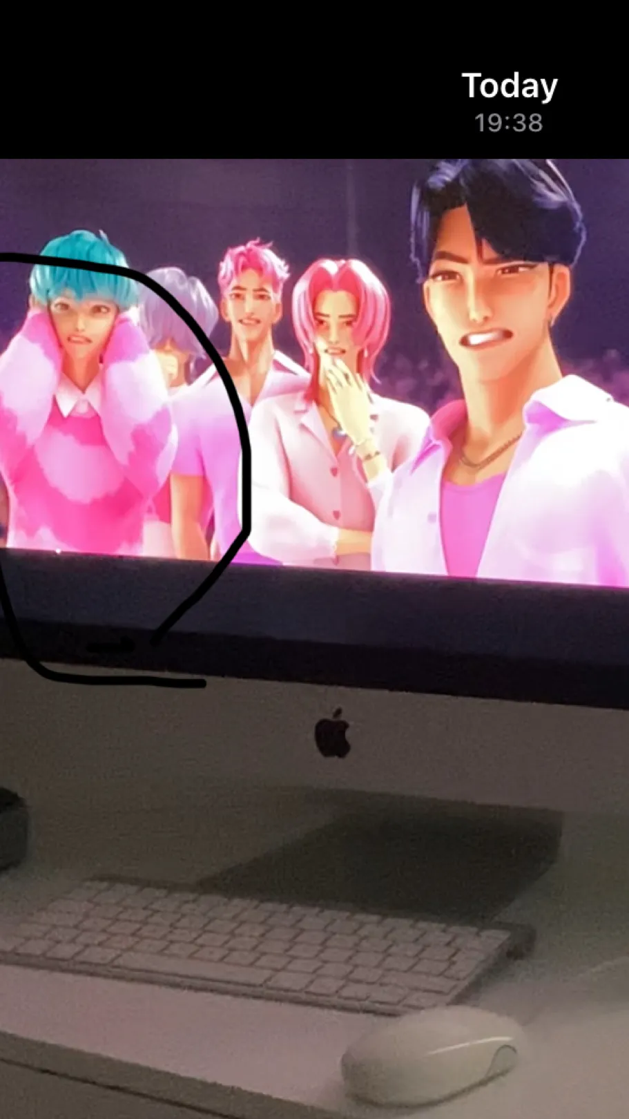 ai character: Saja boys  background
