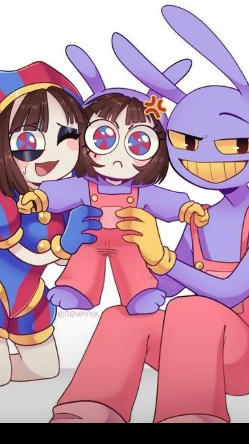 ai character: FUNNYBUNNY KID background