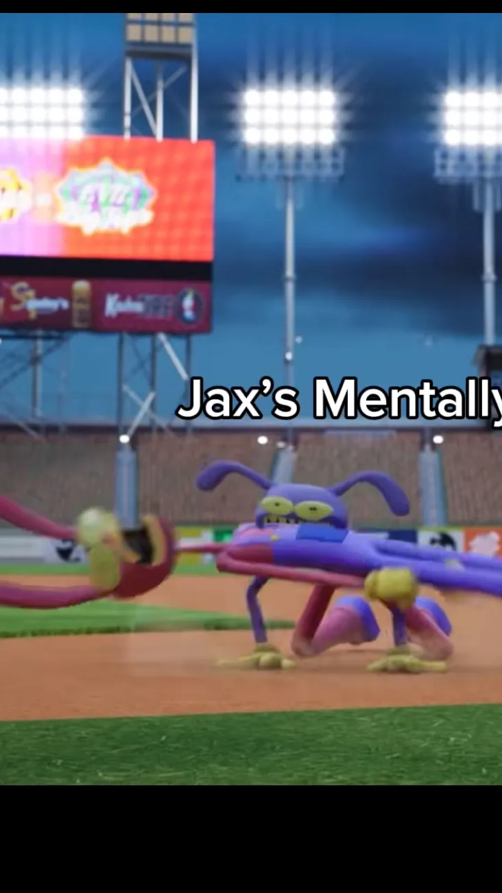 ai character: TADC jaxs nightmar background