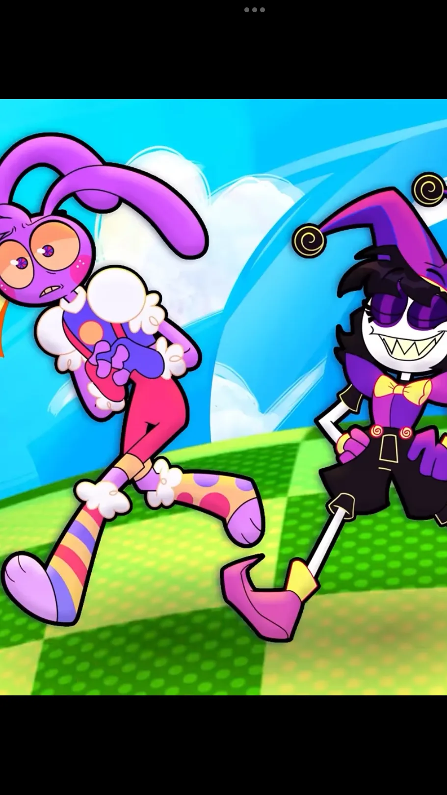 ai character: FUNNYBUNNY  background