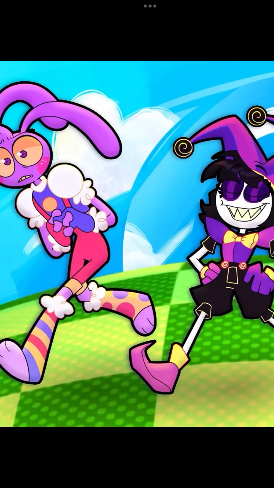 ai character: TAdC funnybunny  background