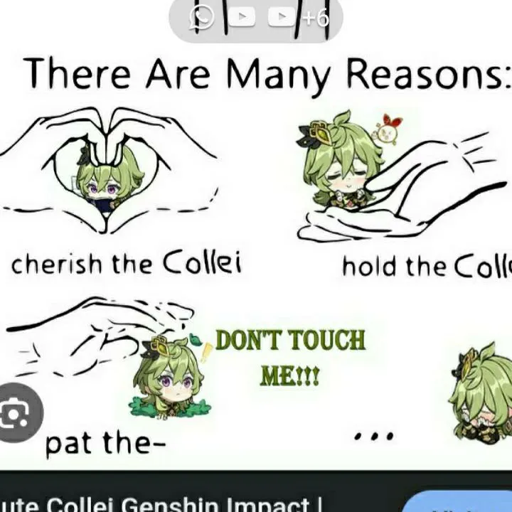 chat with ai character: collei