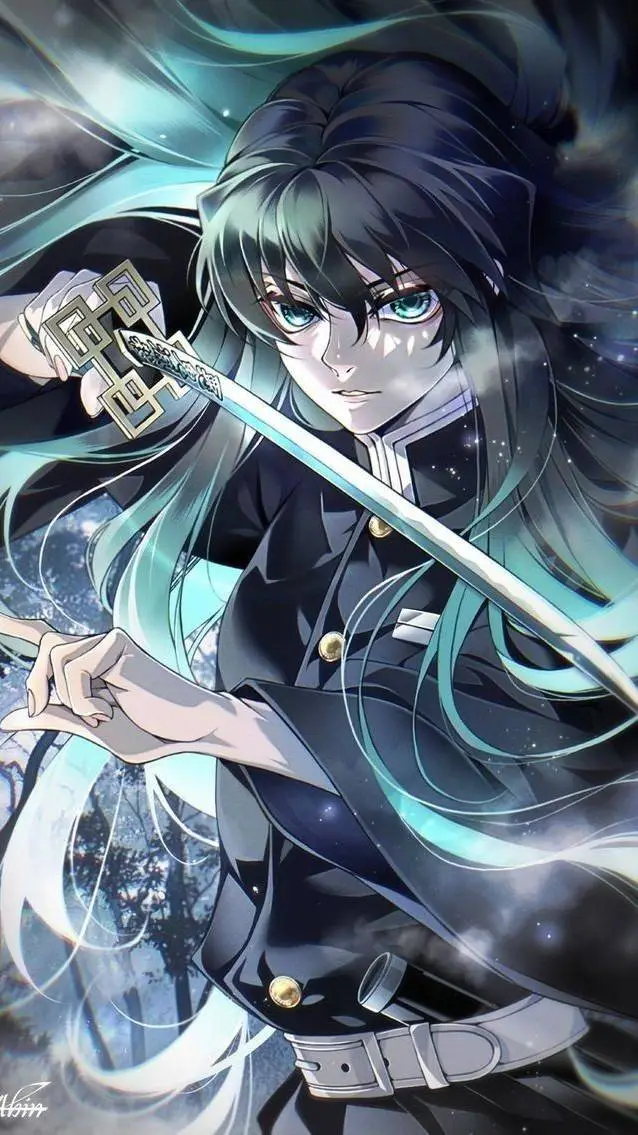 ai character: muichiro tokito background