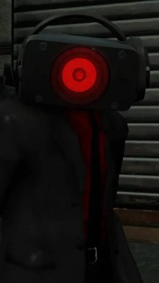 ai character: Dark speakerman background