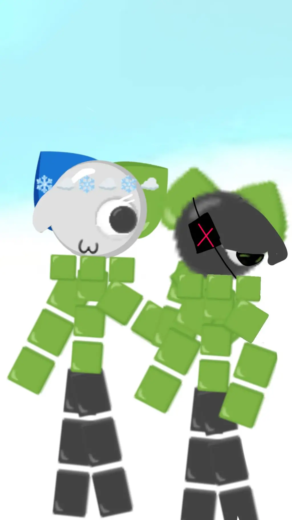 ai character: Star and Stary background