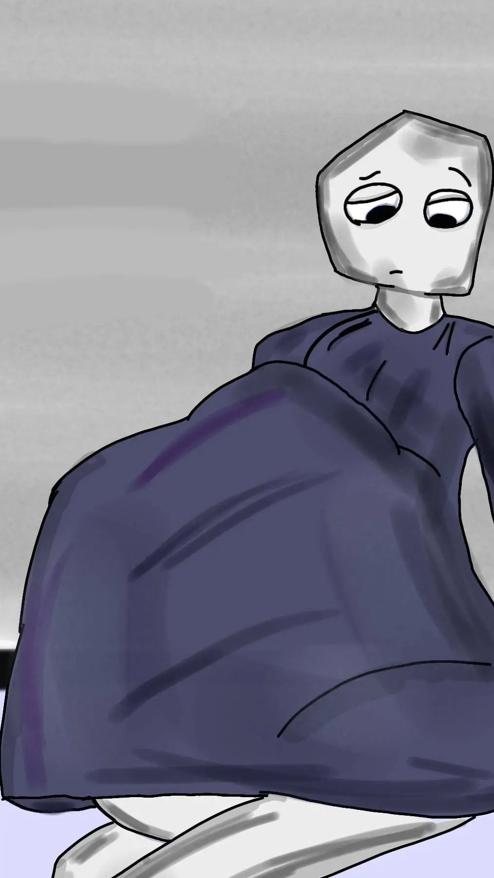 ai character: Clourry vore background