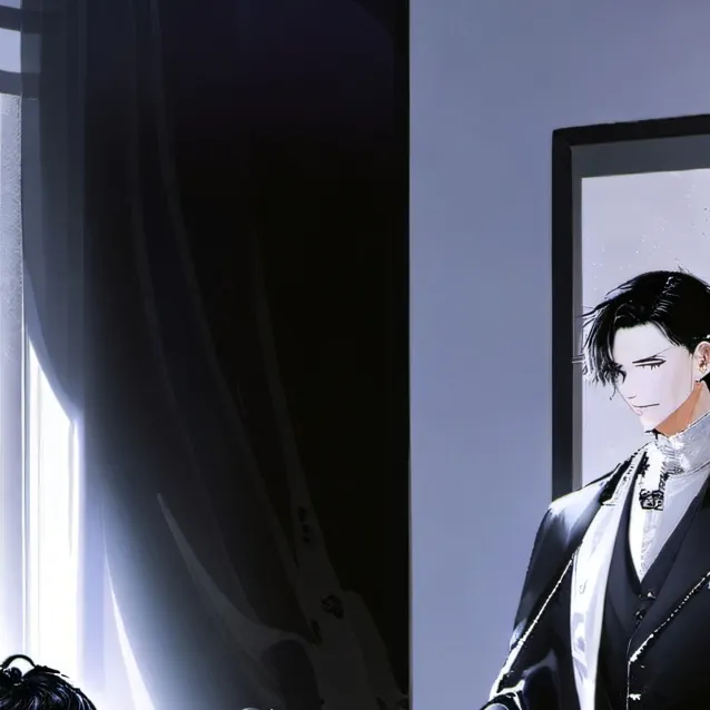 chat with ai character: the two men